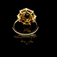 2.46 Ct Oval Tourmaline 14K Gold Ring