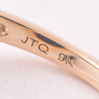 5.96 Ct Oval Sapphire 9K Gold Ring