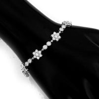 2.40 Carats Lab Grown Diamond 14K Gold Bracelet
