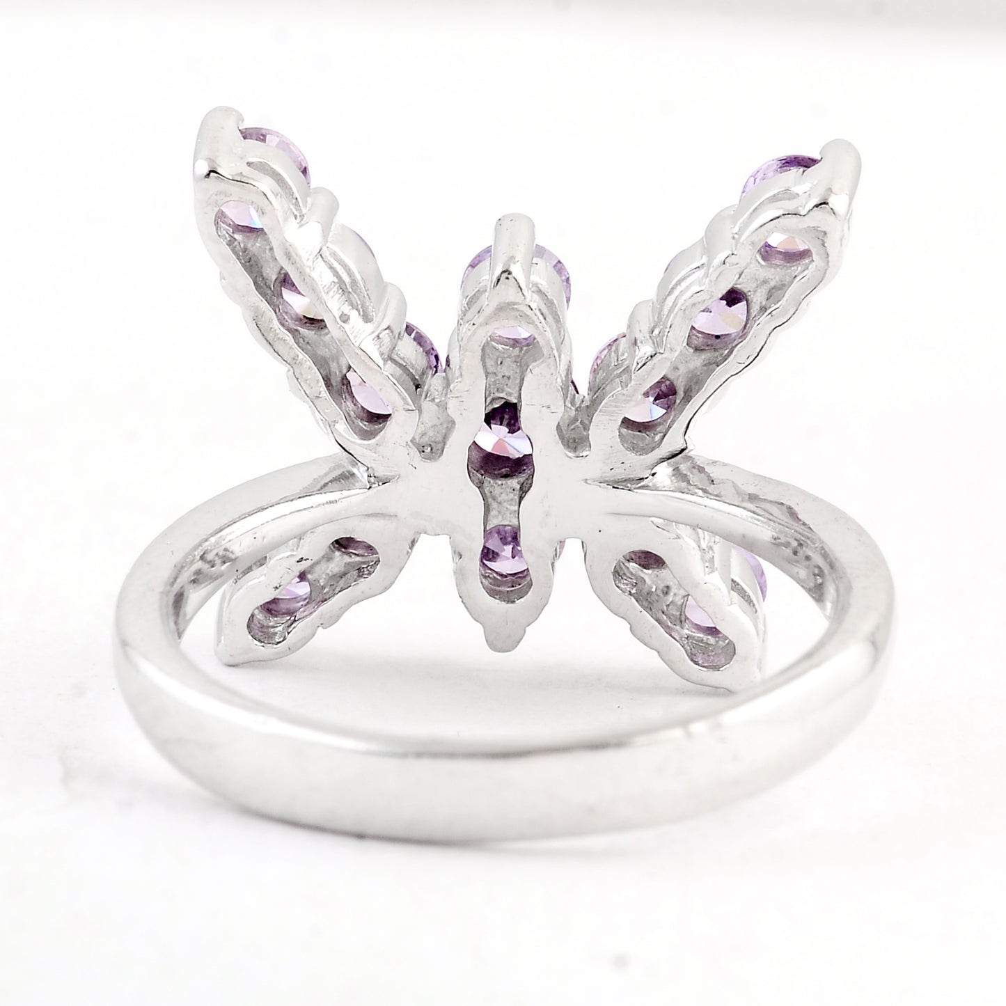 7.37 Ct Cubic Zirconia 925 Sterling Silver Ring