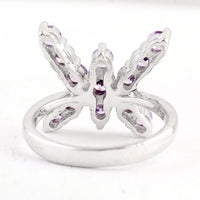7.37 Ct Cubic Zirconia 925 Sterling Silver Ring