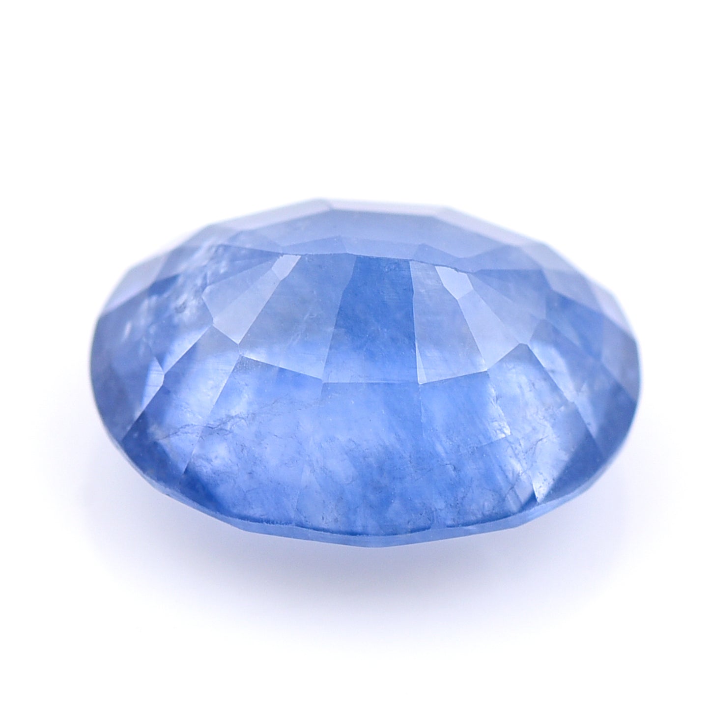 3.77 Natural Corundum Sapphire Oval Mixed Cut Gemstone