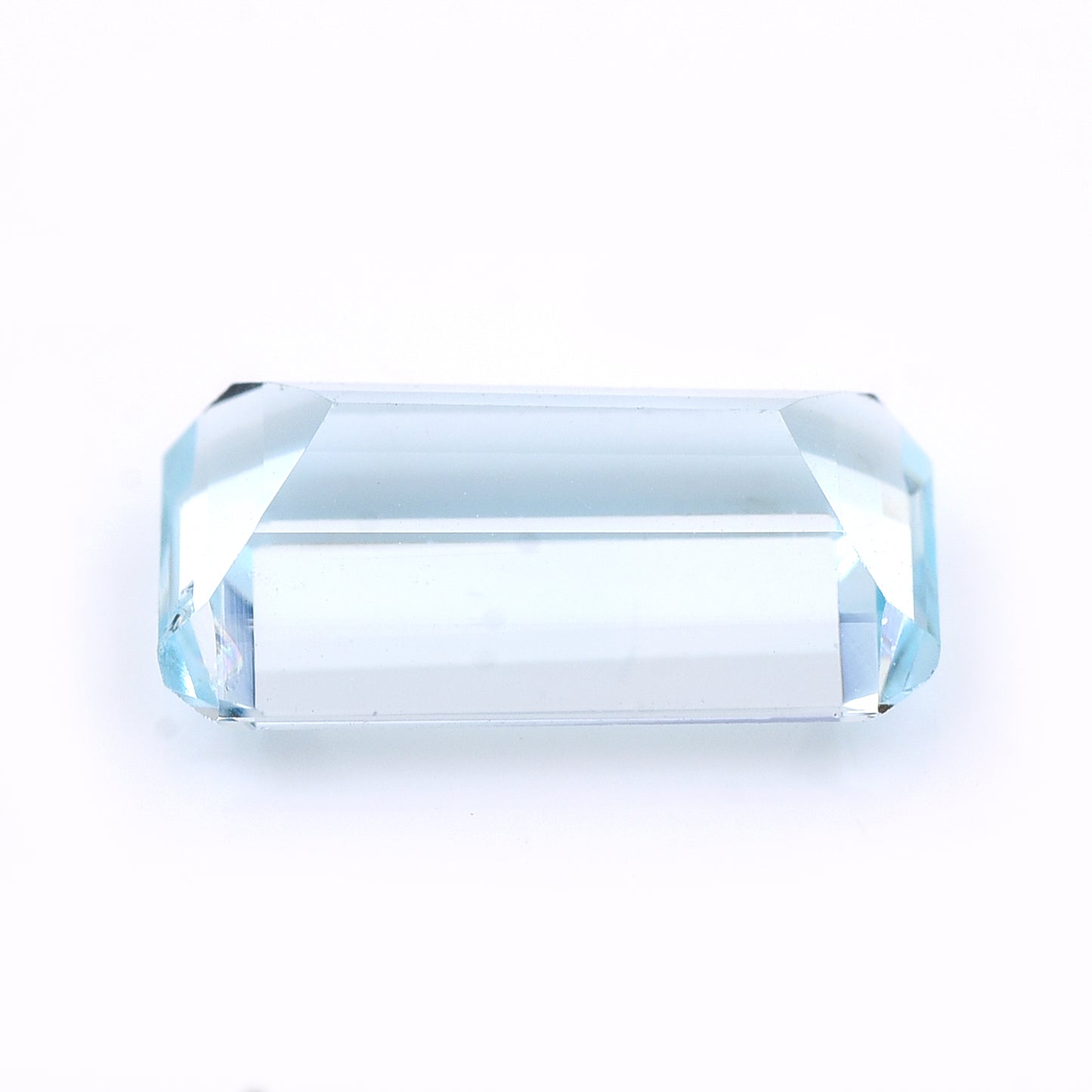 3.29 Natural Beryl Aquamarine Emerald Cut Gemstone