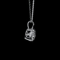 3.10 Carats Lab Grown Diamond 14K Gold Pendant