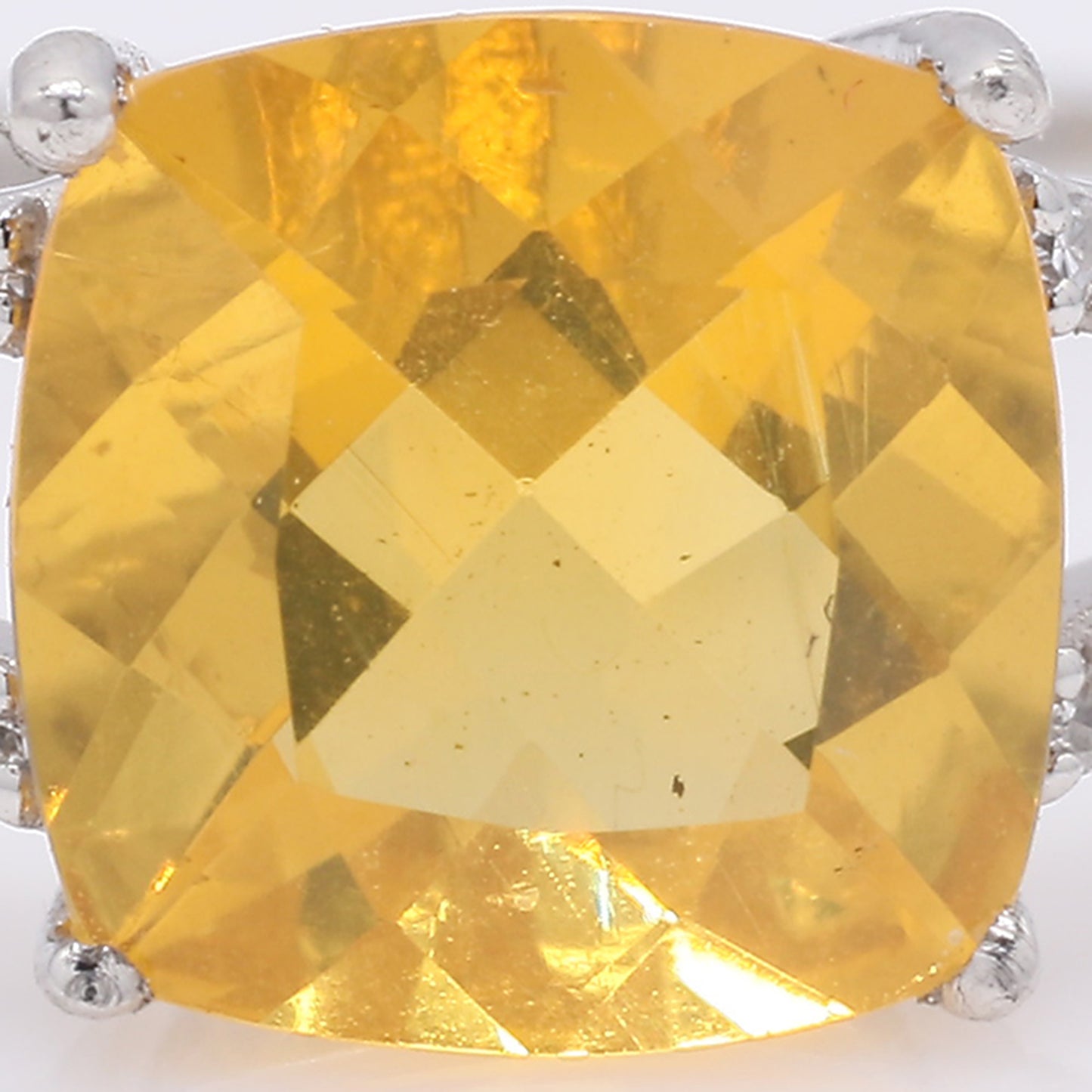 1.31 Ct Cushion Mixed Cut Natural Fire Opal 950 Platinum Ring