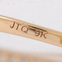1.50 Ct Oval Emerald 9K Gold Ring