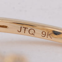 1.81 Ct Oval Sapphire 9K Gold Ring