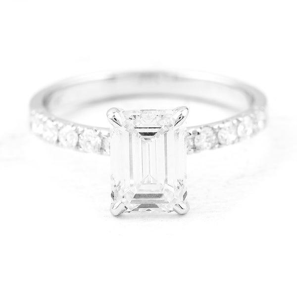 2.24 Carats Lab Grown Diamond 14K Gold Ring