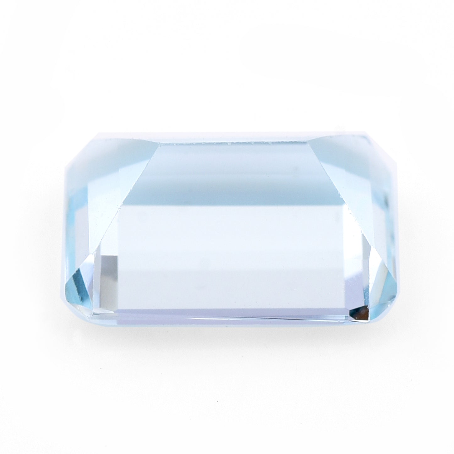 3.51 Natural Beryl Aquamarine Emerald Cut Gemstone