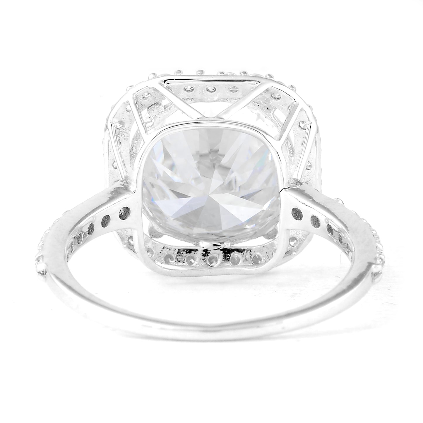 5.23 Carats Lab Grown Diamond 14K Gold Ring