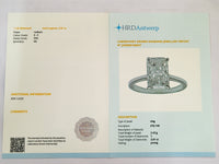 3.01 Carats Lab Grown Diamond 14K Gold Ring