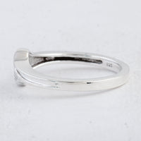 0.49 Ct Round Cubic Zirconia 925 Sterling Silver Ring