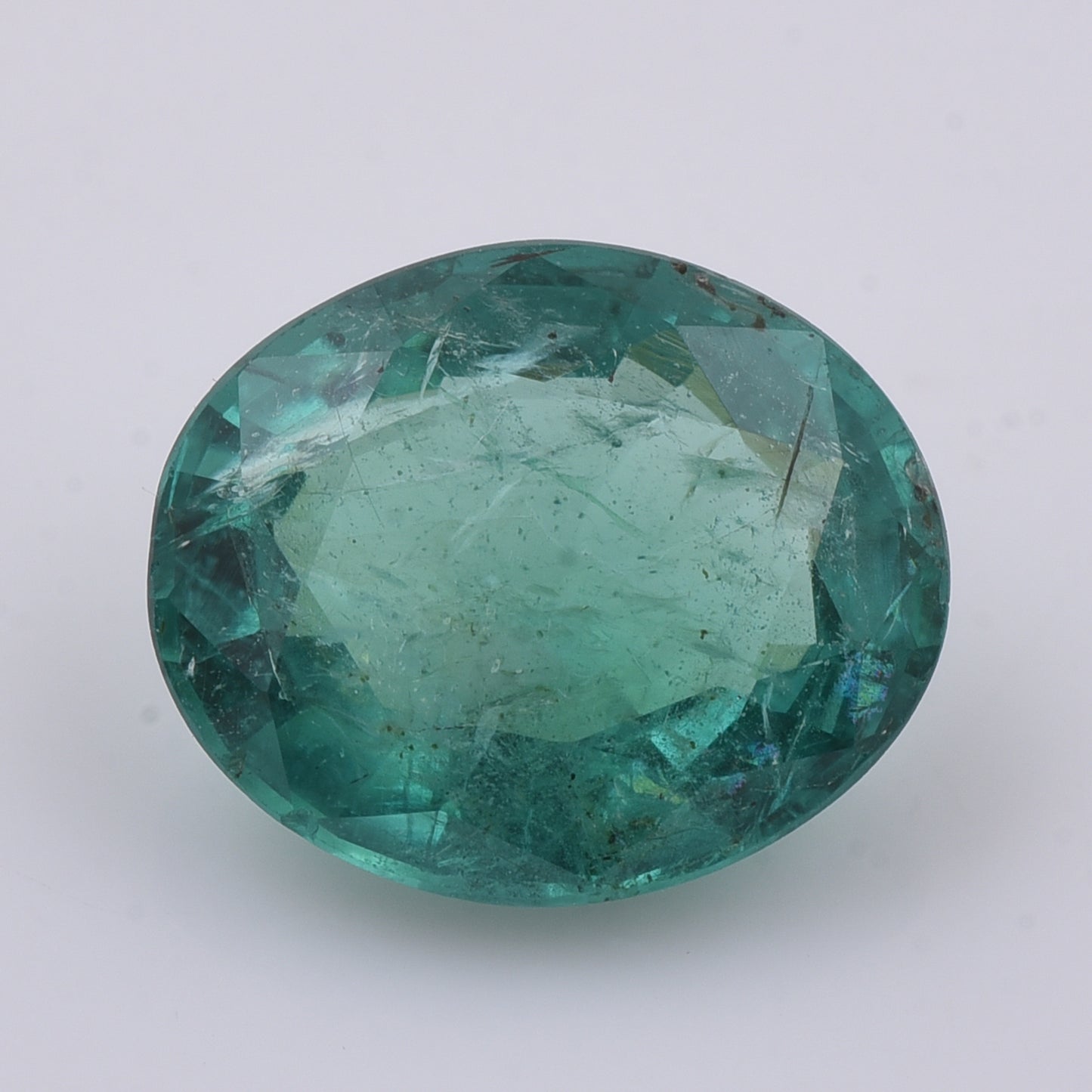 2.8 Natural Beryl Emerald Oval Mixed Cut Gemstone