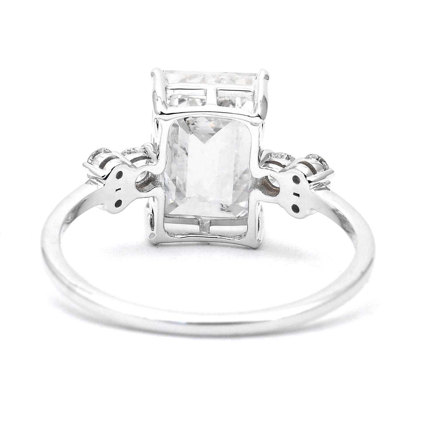 3.21 Carats Lab Grown Diamond 14K Gold Ring