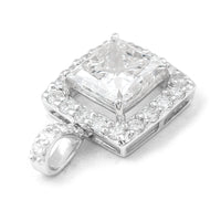 2.57 Carats Lab Grown Diamond 14K Gold Pendant