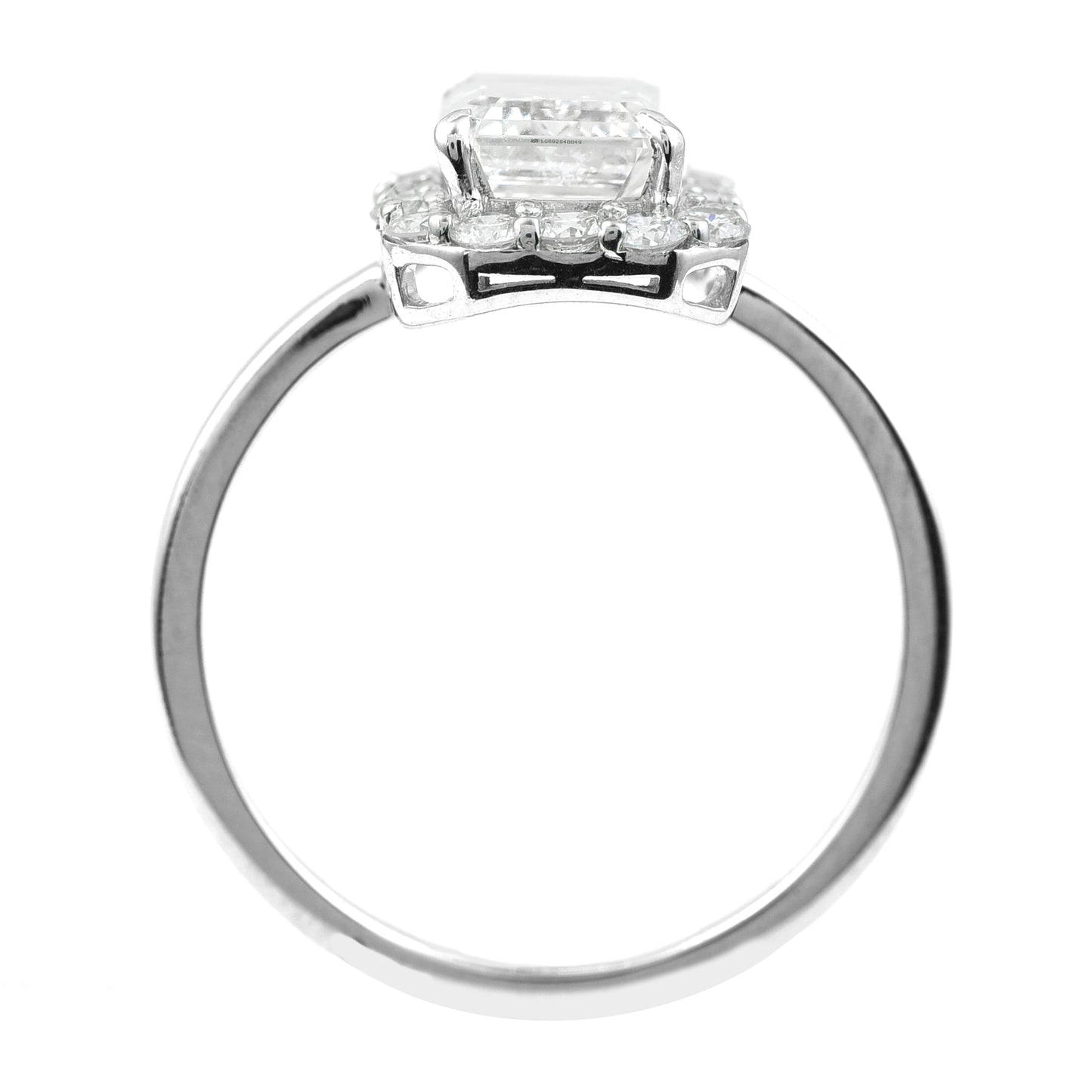 2.41 Carats Lab Grown Diamond 14K Gold Ring