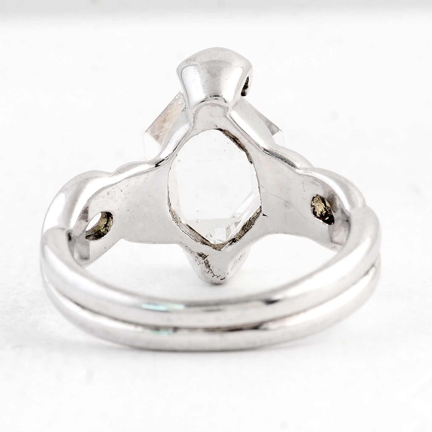 5.26 Ct Crystal 925 Sterling Silver Ring
