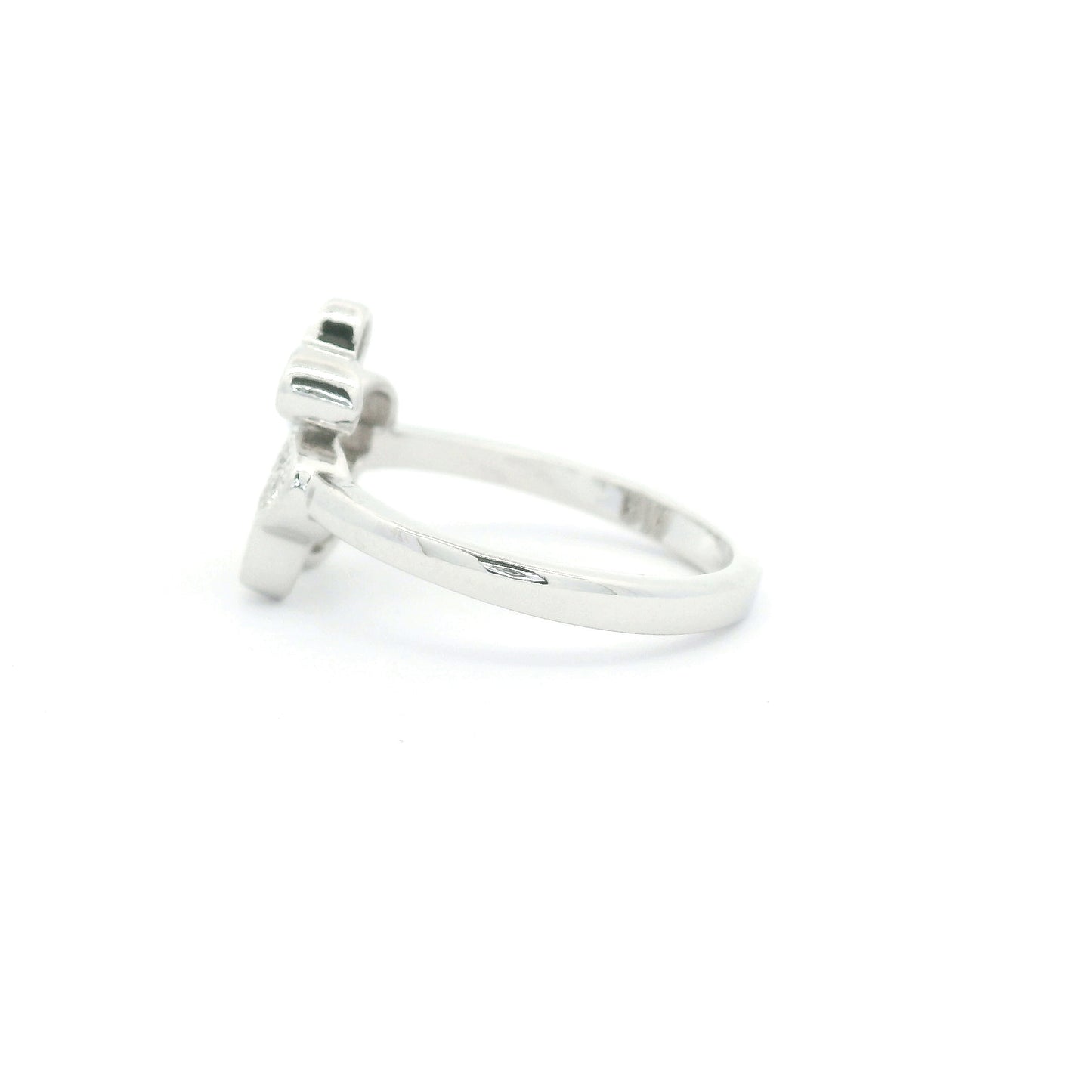1.21 Ct Cubic Zirconia 925 Sterling Silver Ring