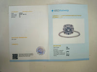 3.01 Carats Lab Grown Diamond 14K Gold Ring