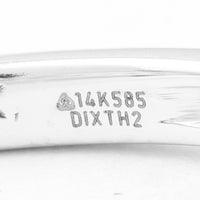 3.28 Carats Lab Grown Diamond 14K Gold Ring
