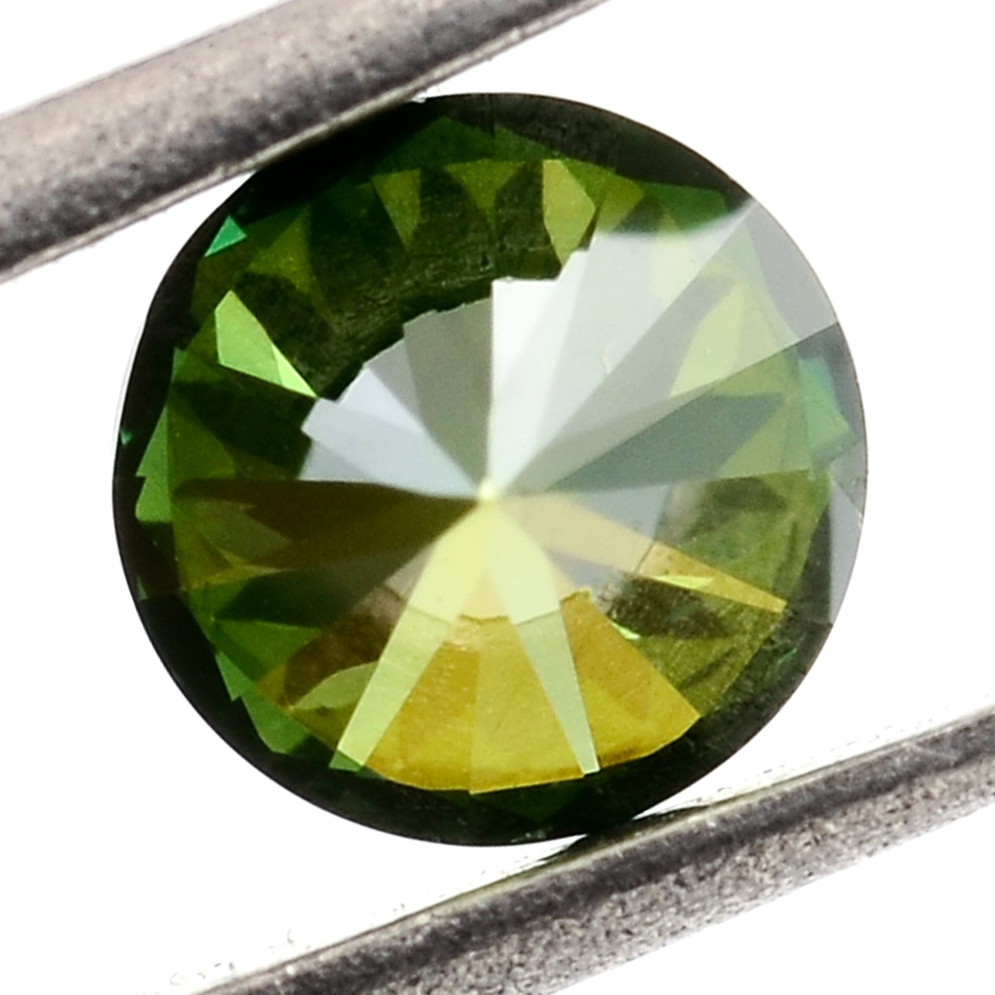 0.66 Green Diamond Round Loose Gemstone