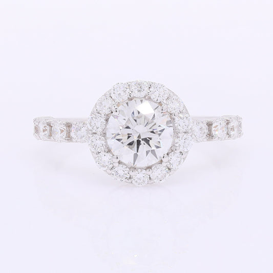 2.06 Carats Lab Grown Diamond 14K Gold Ring