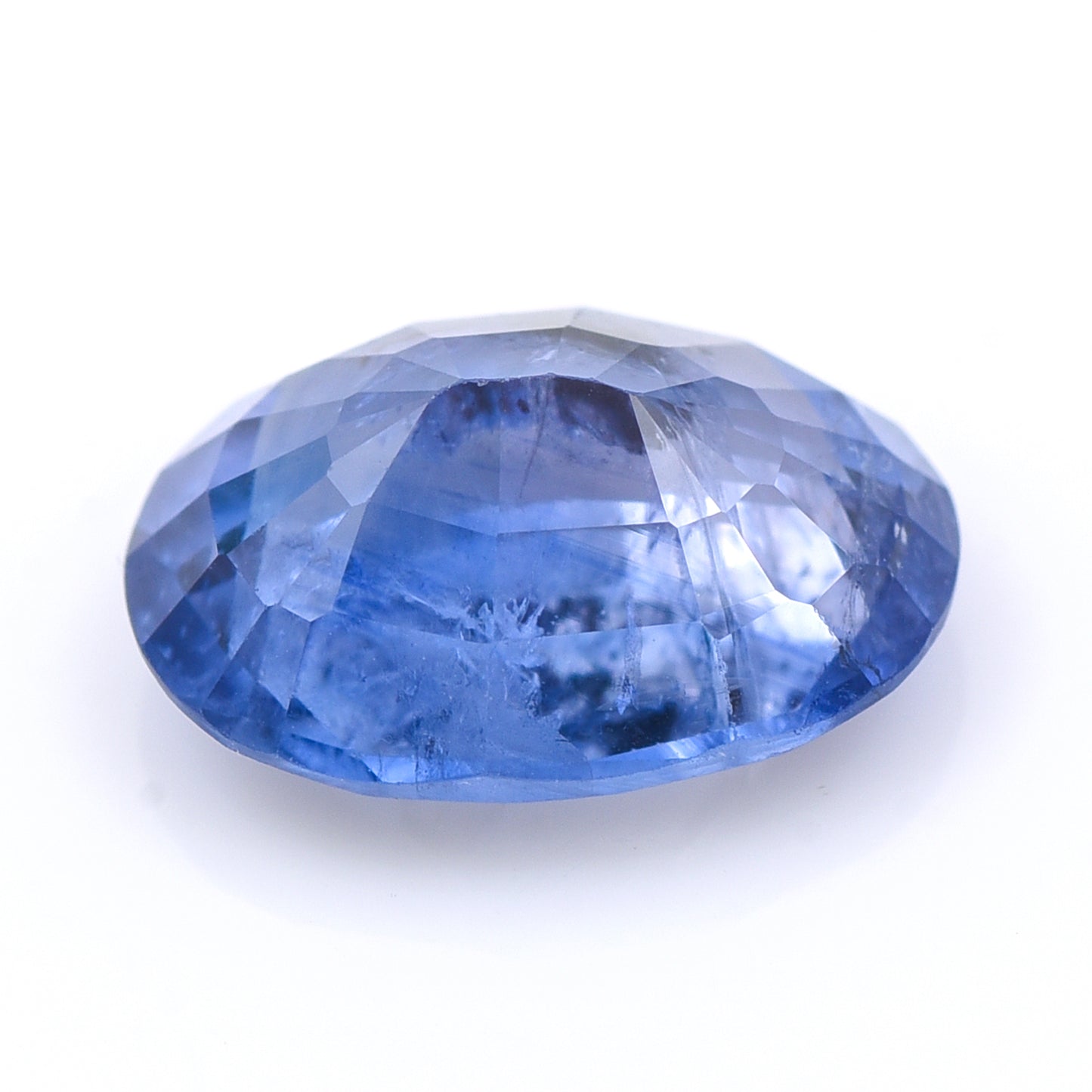 2.7 Natural Corundum Sapphire Oval Mixed Cut Gemstone