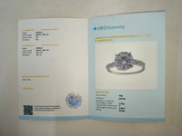 3.38 Carats Lab Grown Diamond 14K Gold Ring