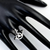0.88 Ct Cubic Zirconia 925 Sterling Silver Ring