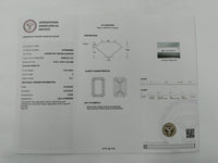 3.86 Carats Lab Grown Diamond 14K Gold Earrings
