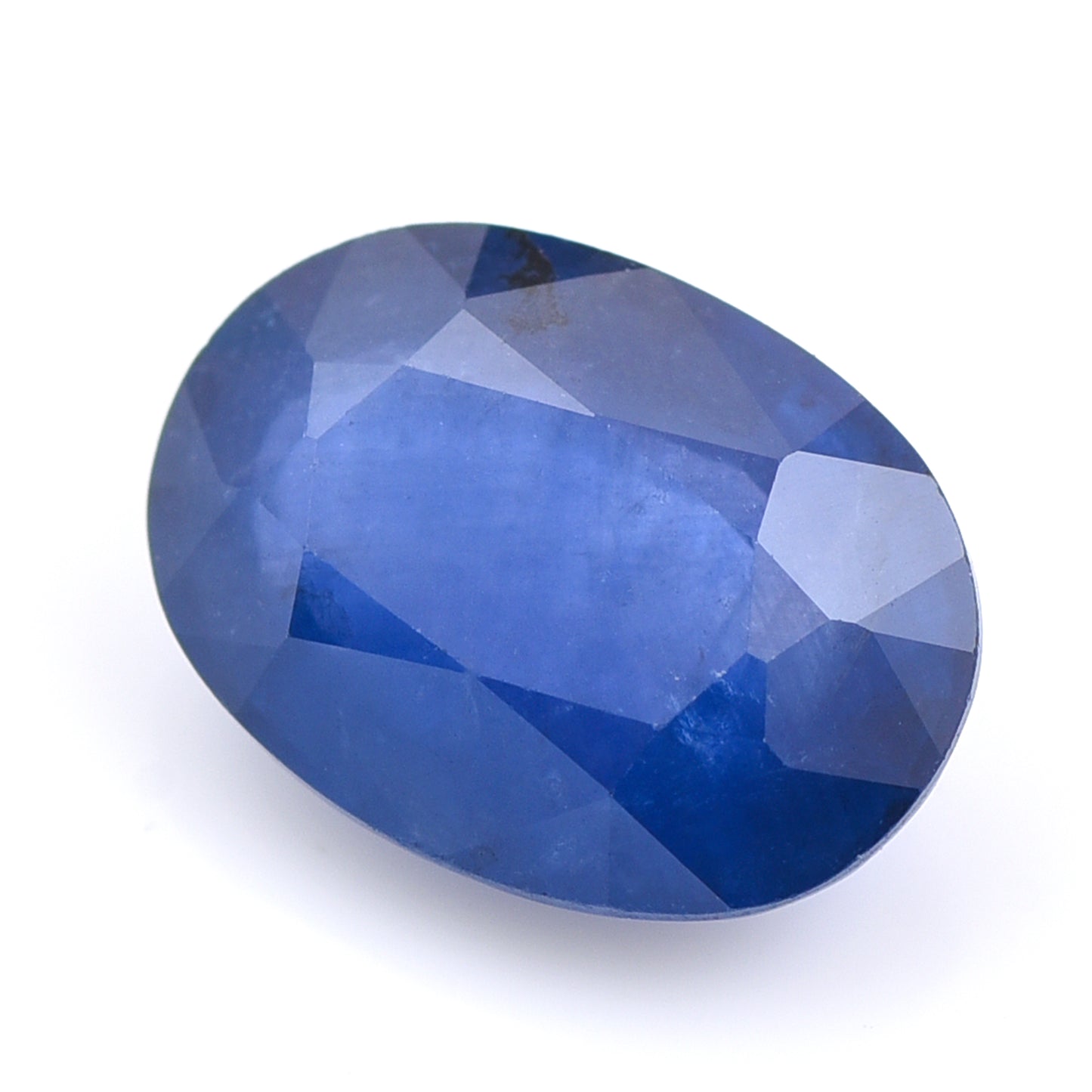 2.88 Natural Corundum Sapphire Oval Mixed Cut Gemstone