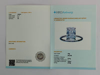 3.04 Carats Lab Grown Diamond 14K Gold Ring