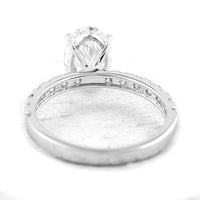2.51 Carats Lab Grown Diamond 14K Gold Ring