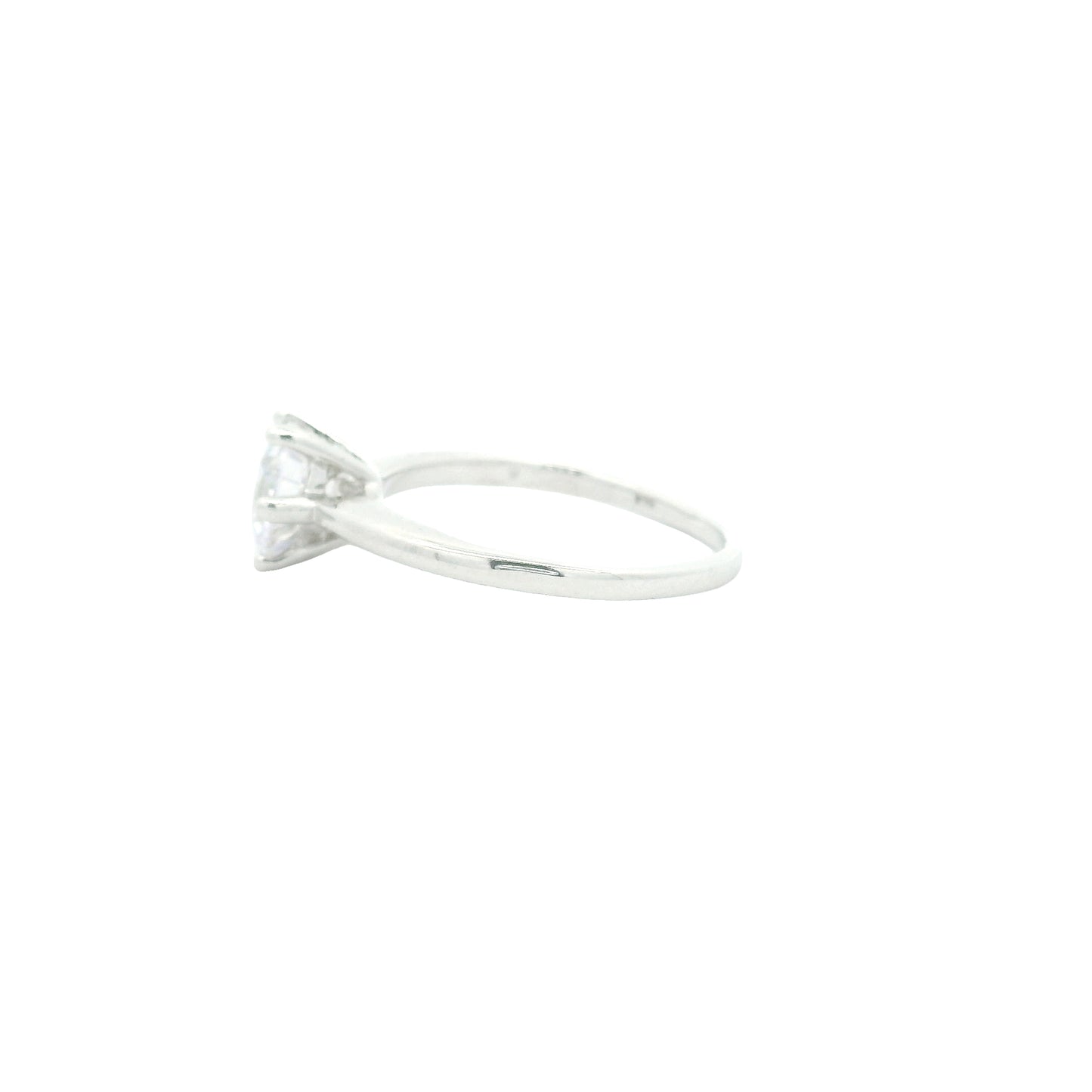 2.09 Ct Cubic Zirconia 925 Sterling Silver Ring