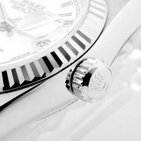 Rolex Datejust 79174 White Roman P Series Pre-owned Women's
