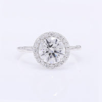 2.27 Carats Lab Grown Diamond 14K Gold Ring