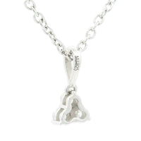 0.20 Ct Round Lab Grown Diamond 925 Silver Pendant