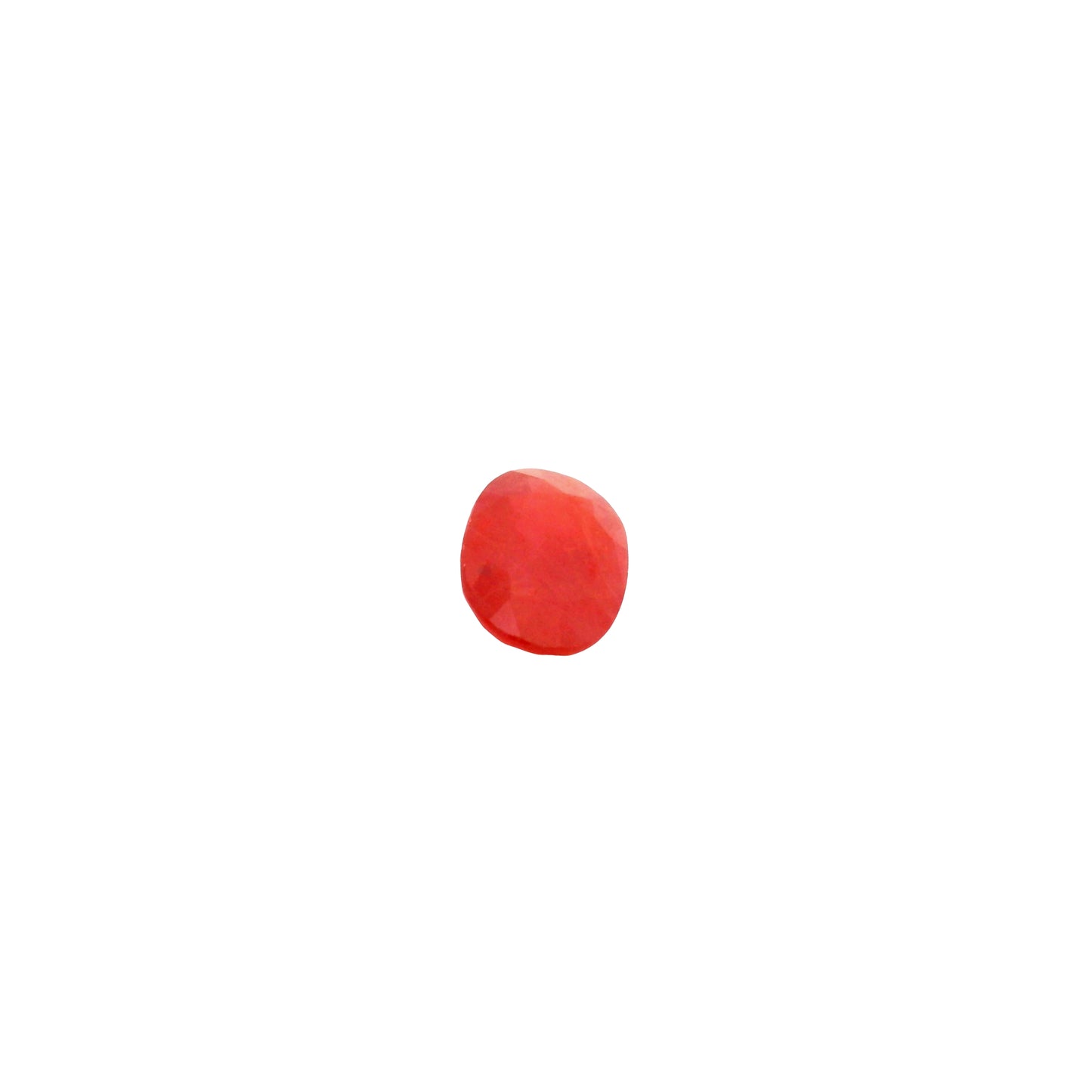 2.66 Orange Sapphire Oval Gemstone