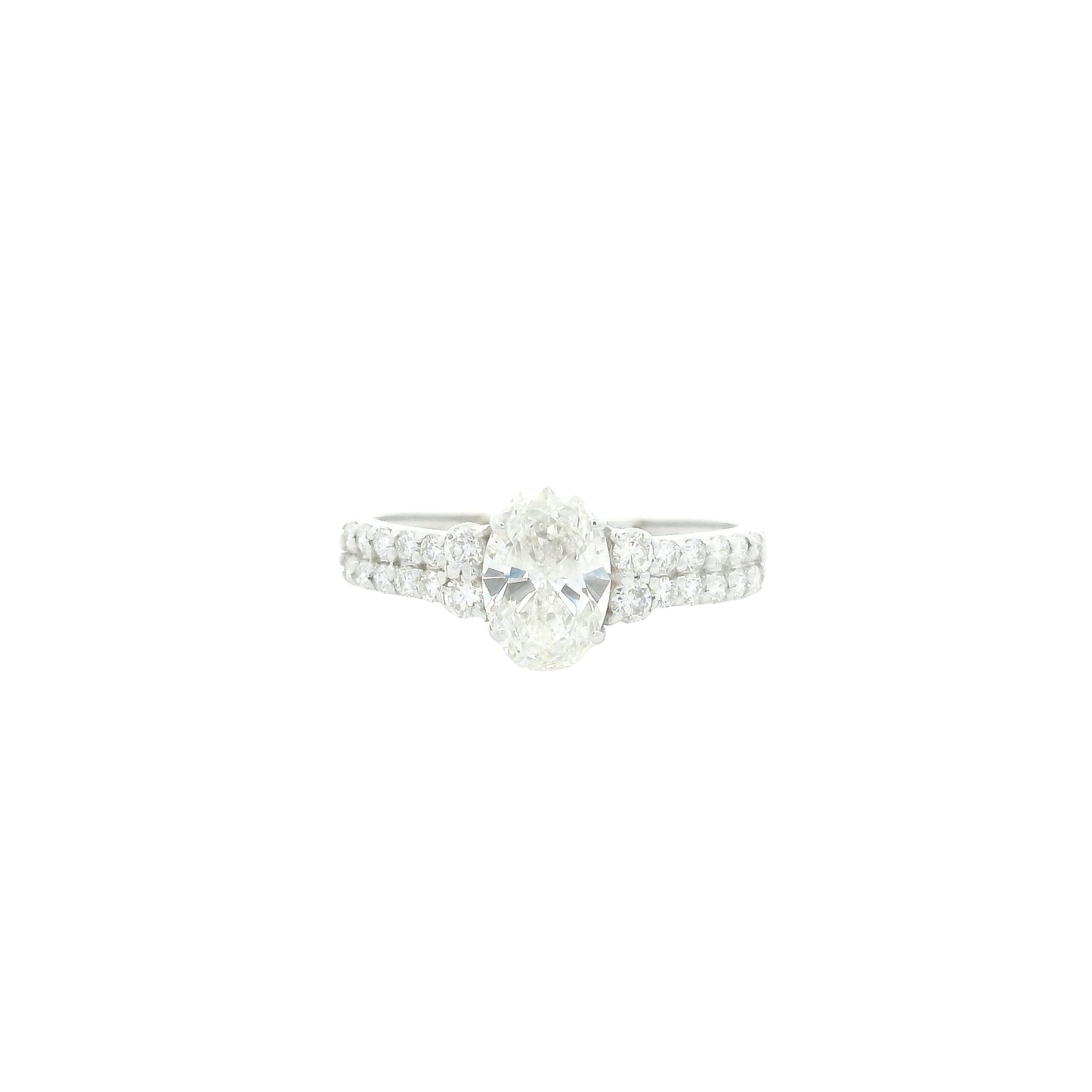 1.44 Carats Lab Grown Diamond 14K Gold Ring