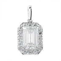 2.29 Carats Lab Grown Diamond 14K Gold Pendant
