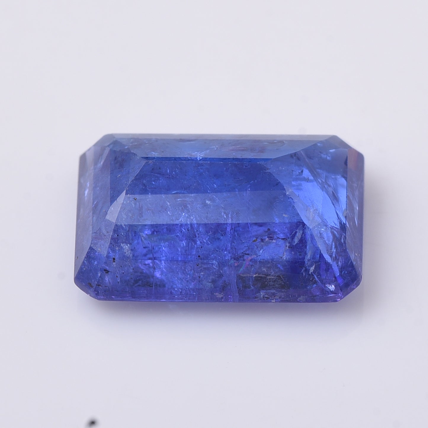6.09 Natural Zoisite Tanzanite Emerald Cut Gemstone