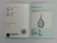 1.92 Carats Lab Grown Diamond 14K Gold Pendant