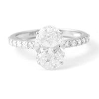 2.86 Carats Lab Grown Diamond 14K Gold Ring