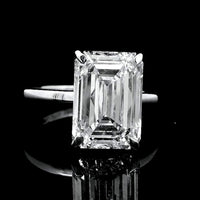 5.09 Carats Lab Grown Diamond 14K Gold Ring