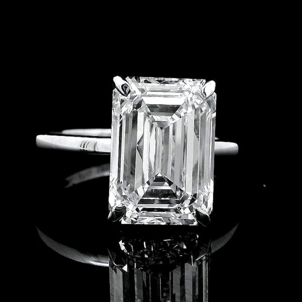5.09 Carats Lab Grown Diamond 14K Gold Ring