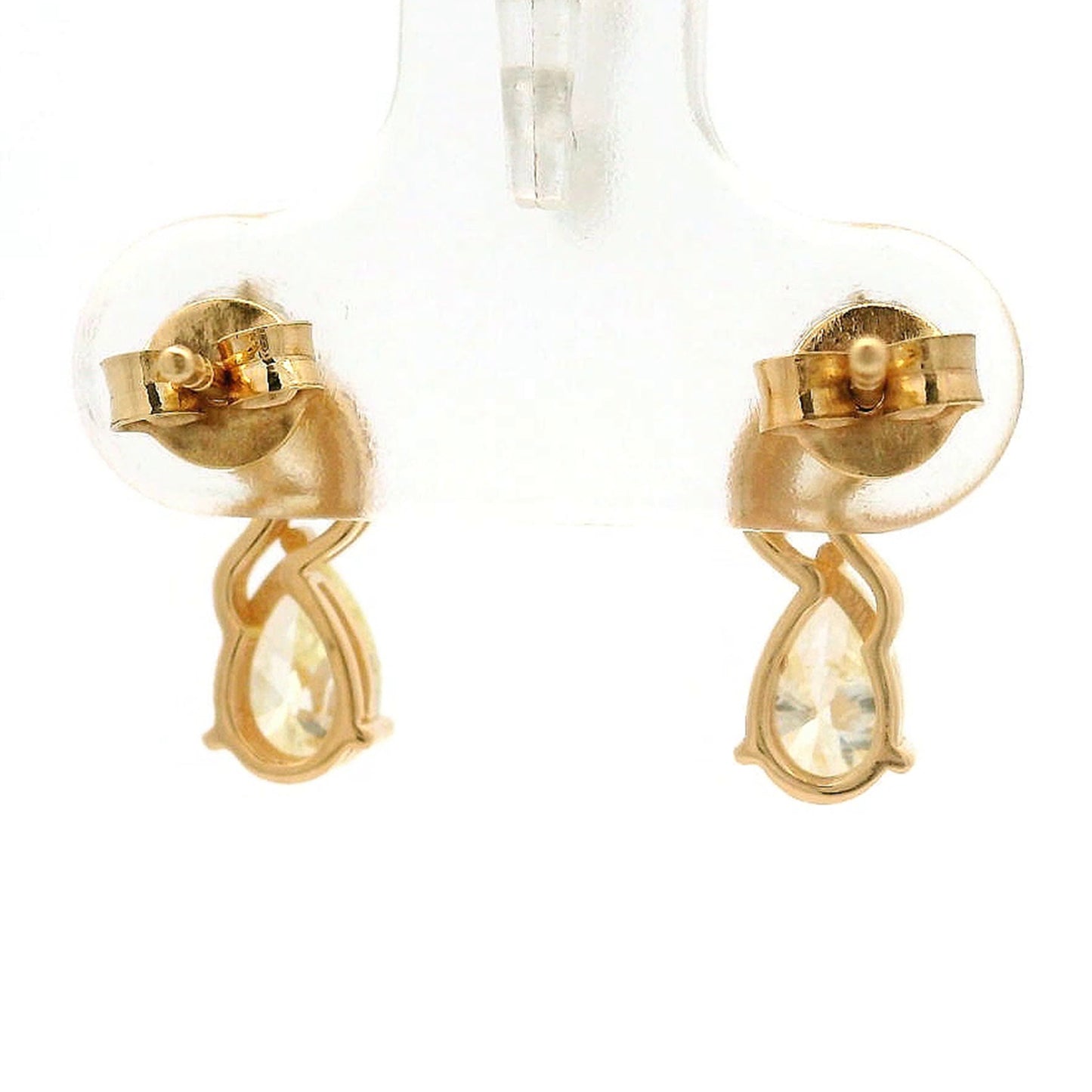 1.31 Ct Marquise Diamond 14K Gold Earrings