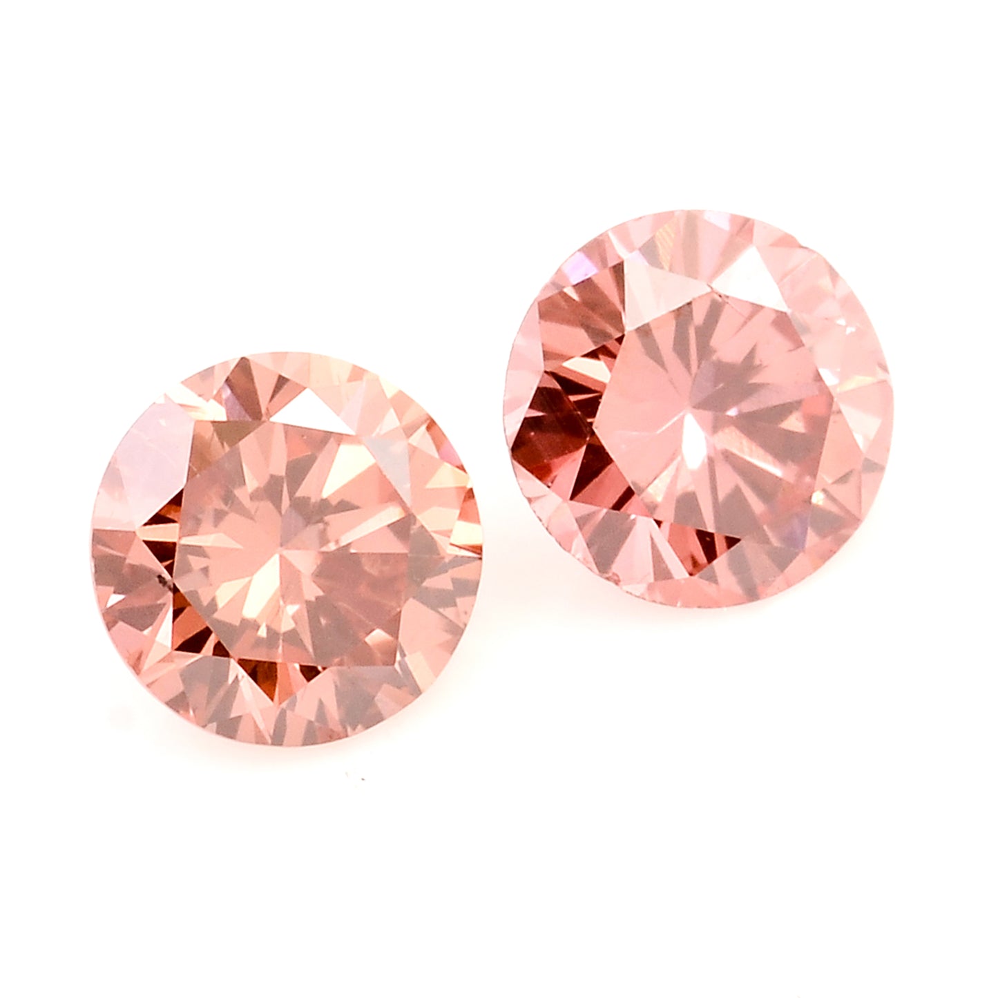 0.33 Pink Diamond Round Loose Gemstone