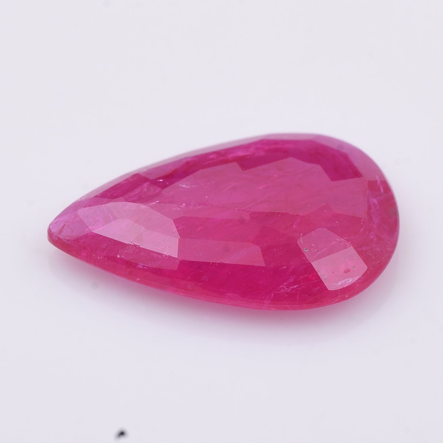 2.03 Natural Corundum Ruby Pear Mixed Cut Gemstone