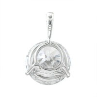 3.08 Carats Lab Grown Diamond 14K Gold Pendant