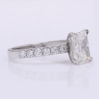 2.13 Carats Lab Grown Diamond 950 Platinum Ring